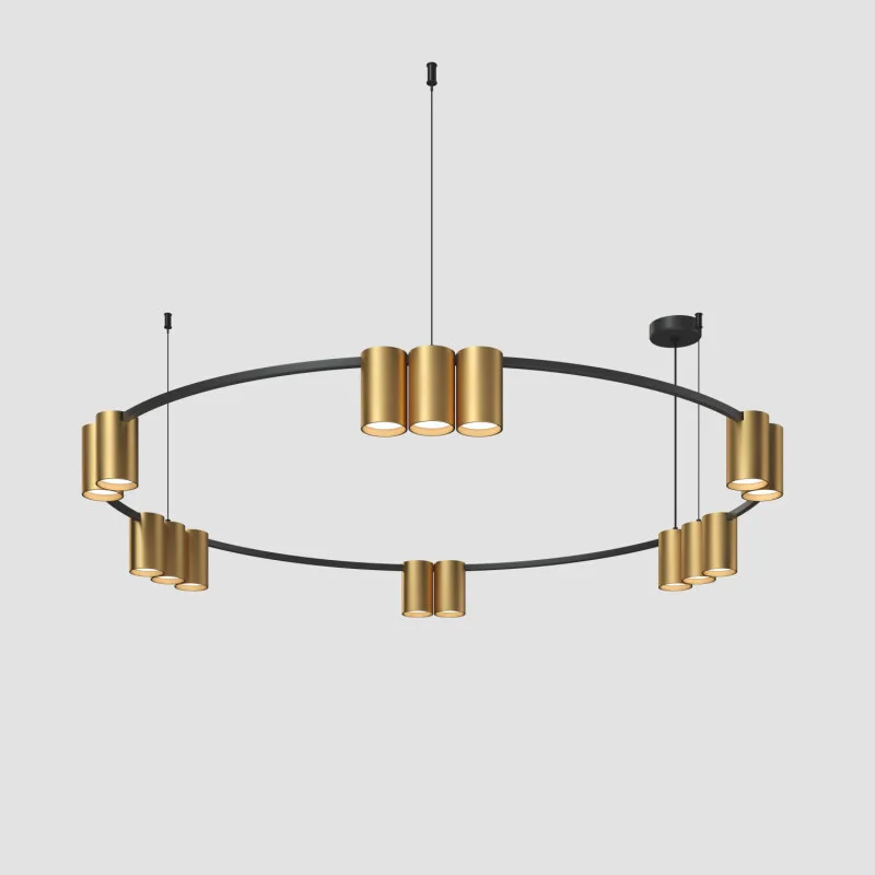 Denkirs ORBIT DK4067-BK+SG подвесной светильник