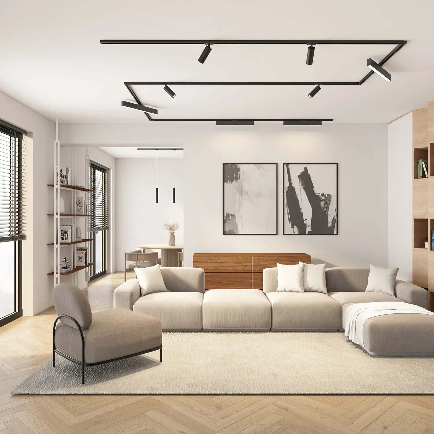 Трековый светильник Denkirs DK6202-BK (ДЕНКИРС) Трековый светильник Denkirs DK6202-BK (ДЕНКИРС)
