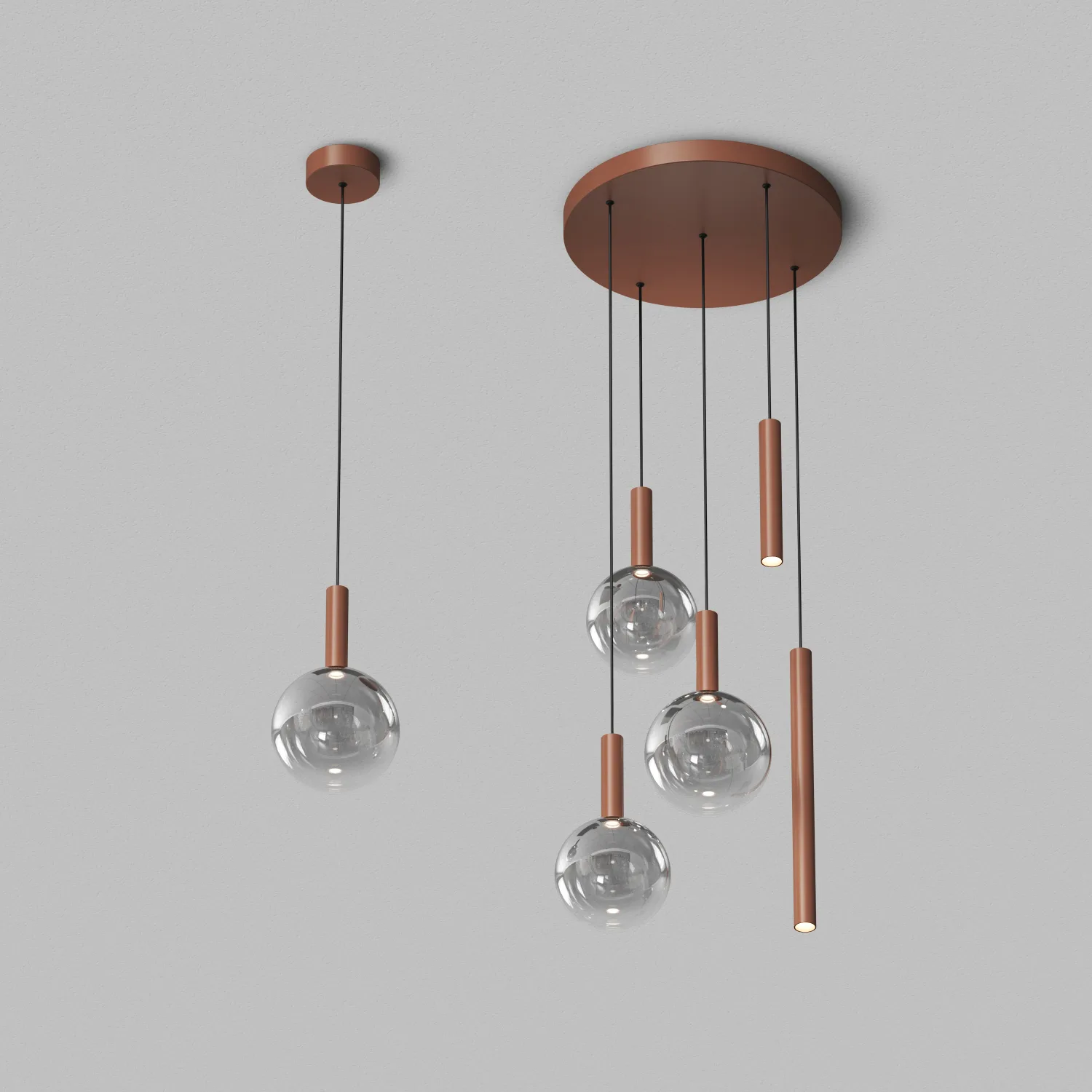 Denkirs BUBBLES DK6531-CO — подвесной светильник (ДЕНКИРС) Denkirs BUBBLES DK6531-CO — подвесной светильник (ДЕНКИРС)
