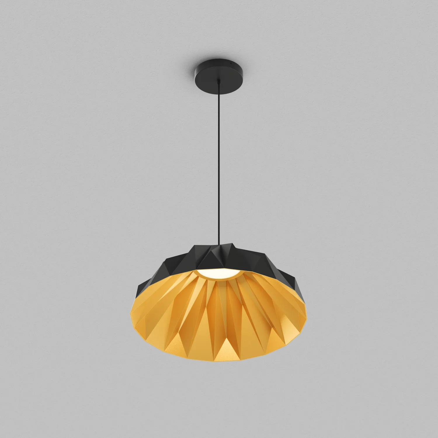Denkirs ORIGAMI DK6655-BK+SG подвесной светильник (ДЕНКИРС) Denkirs ORIGAMI DK6655-BK+SG подвесной светильник (ДЕНКИРС)