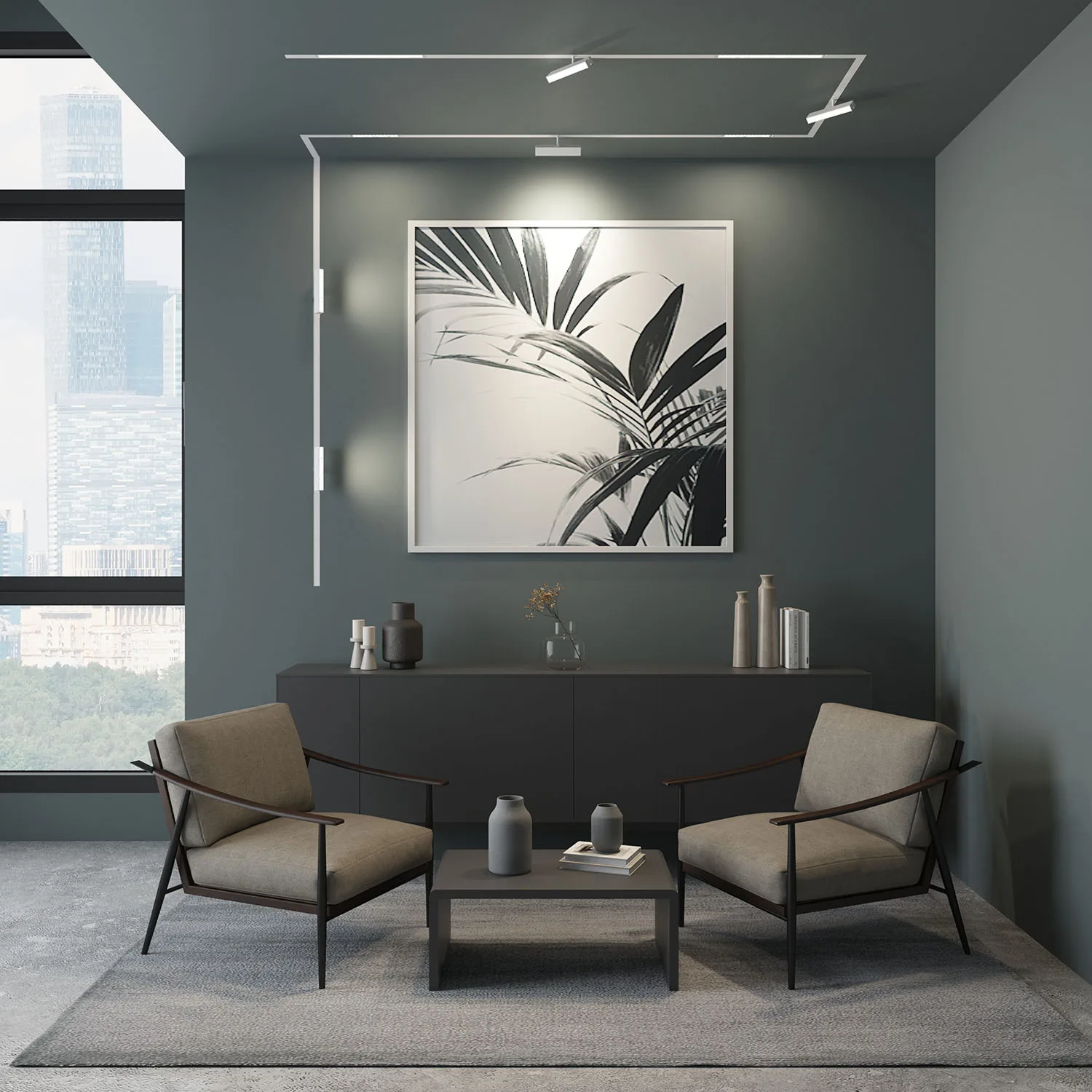 Трековый светильник Denkirs DK8002-WH (ДЕНКИРС) Трековый светильник Denkirs DK8002-WH (ДЕНКИРС)
