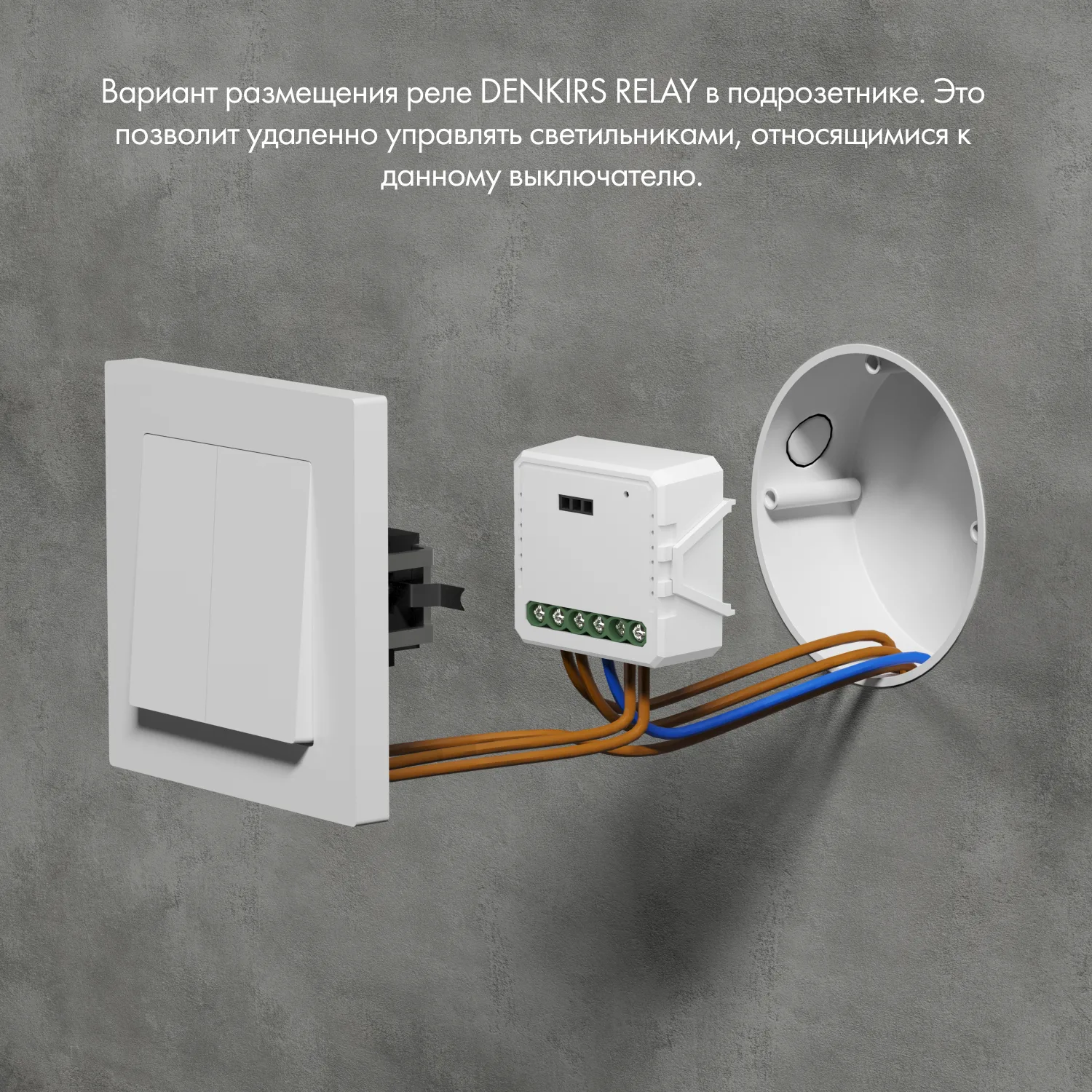 Denkirs RL1004-DM двухканальное Wi-Fi реле-диммер (ДЕНКИРС) Denkirs RL1004-DM двухканальное Wi-Fi реле-диммер (ДЕНКИРС)