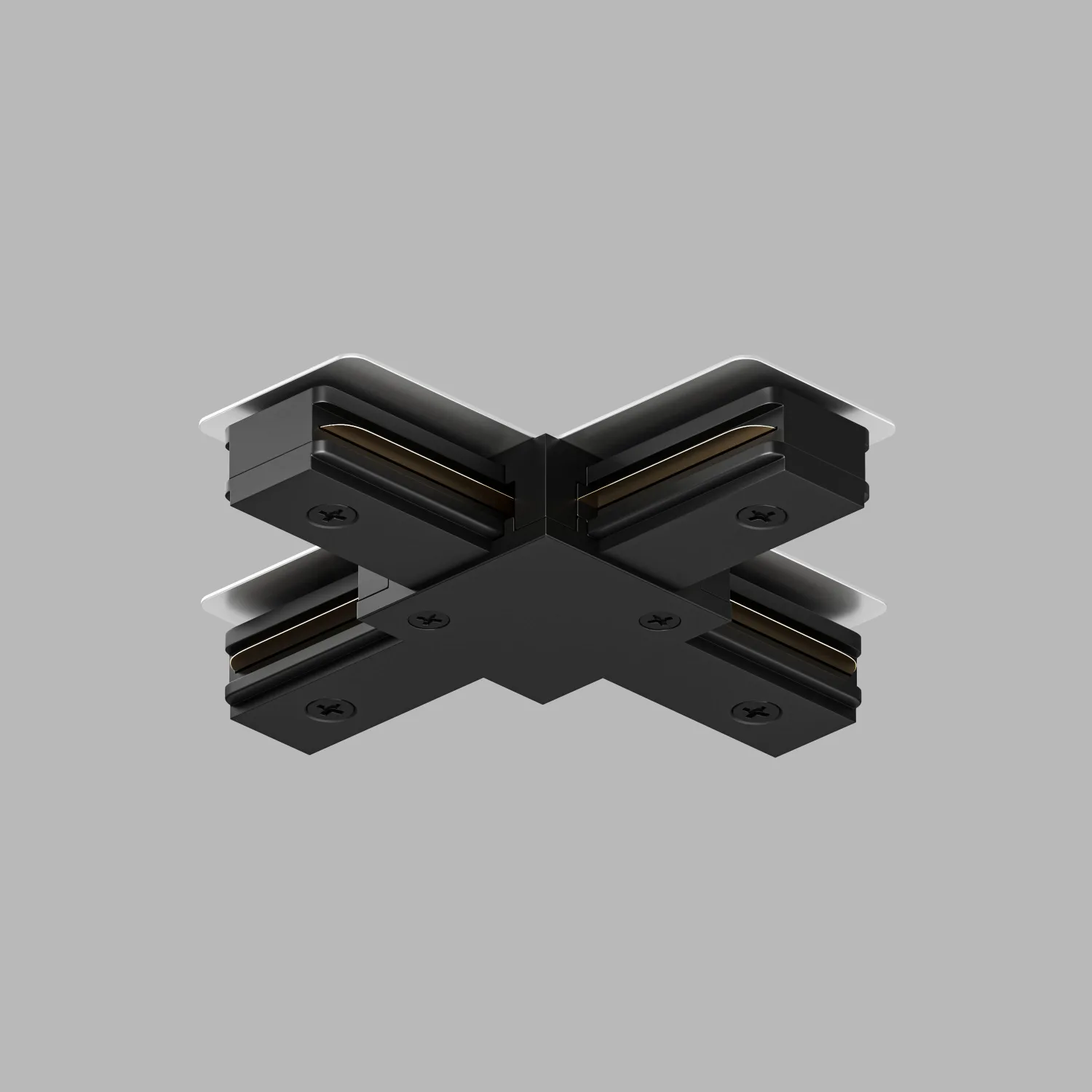 X-коннектор Denkirs TR1104-BK для трековой системы Solid
