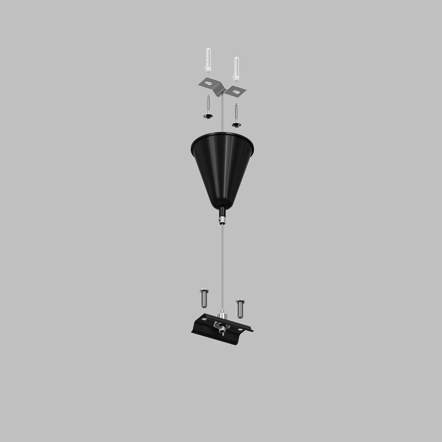 Denkirs TR1105-BK подвесное крепление для трека (ДЕНКИРС) Denkirs TR1105-BK подвесное крепление для трека (ДЕНКИРС)